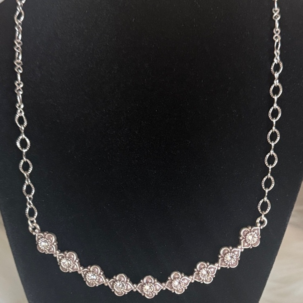 💝 Brighton Alcazar Reversible Collar Necklace with Crystals
